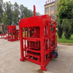 QT4-18 full automatic hydraulic concrete block machine