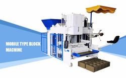 QMY10-15 Mobile hydraulic block making machine